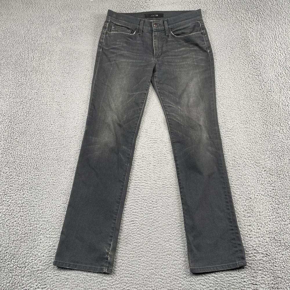 Joe's Jeans Pants Mens 32 Gray The Brixton Clint Slim Straight Stretch Denim